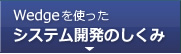 Wedgeを使ったシステム開発のしくみ